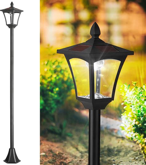 Amazon.com: Solar Led Post Lights Outdoor.